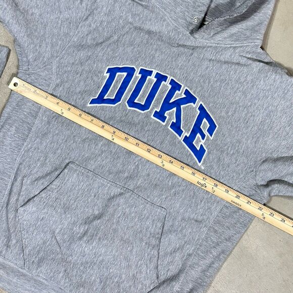 Vintage Duke Embroidered Blue Devils Sweatshirt Mens Medium Y2K Steve And Barrys - Picture 6 of 9